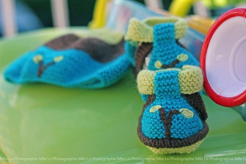 Chaussons Turquoise
